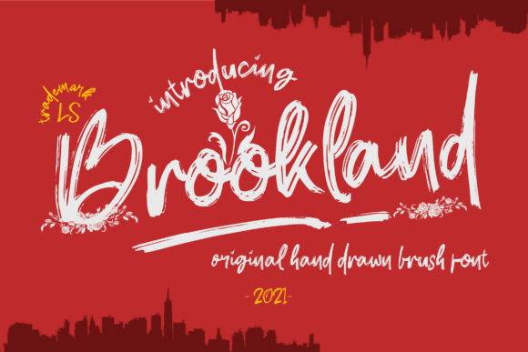 Brookland: A Brushed Serif for Bold Brand Identity