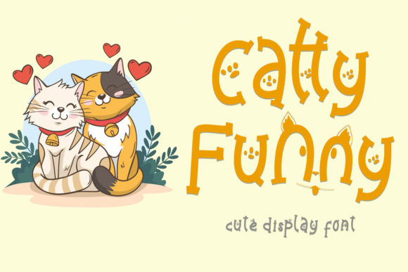 Catty Funny: The Playful Display Font Reshaping Pet Branding and Creative Design
