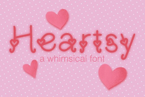 Heartsy: Integrating a Whimsical Display Font into Professional and Creative Workflows