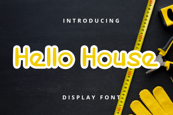 Hello House: A Strategic Approach to Display Typography in Modern Workflows