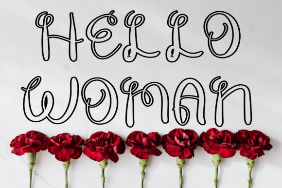 Hello Woman: Integrating a Sweet, Life-Filled Display Font into Professional Design Workflows