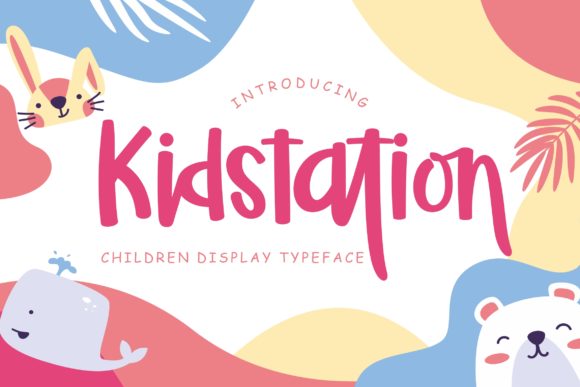 Kidstation: The Playful Typography Choice for Modern Branding