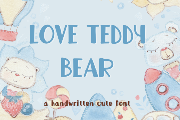 Love Teddy Bear: The Font That Adds Warmth to Every Design