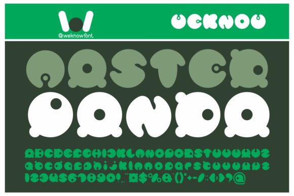 Master Panda: The Comic Display Font That Redefines Playful Typography