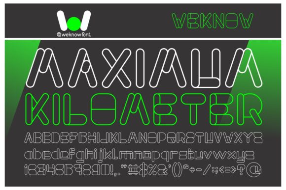 Maximum Kilometer: Strategic Typography for Bold Communication