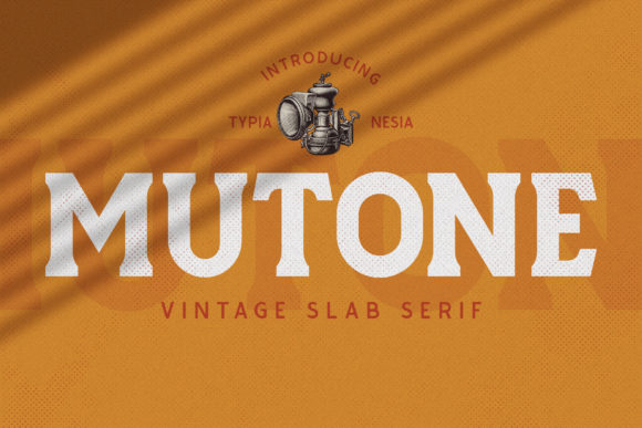 Mutone: Integrating a Bold Vintage Display Font into Professional Workflows