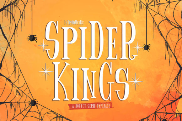 Spider King: Elevating Craft Projects With Playful Typography
