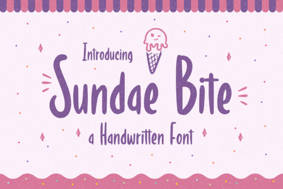Sundae Bite: Elevating Your Designs with Bold, Trendy Typography