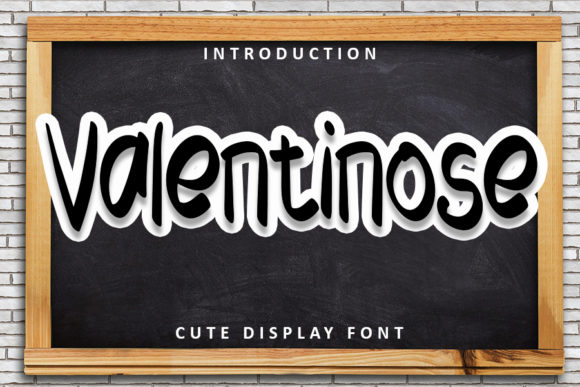 Valentinose: A Magical Round Display Font for Brighter Designs