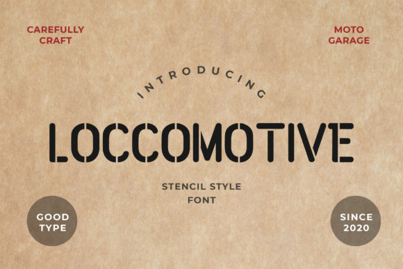 Why Loccomotive Is the Vintage Display Font Your Next Project Needs